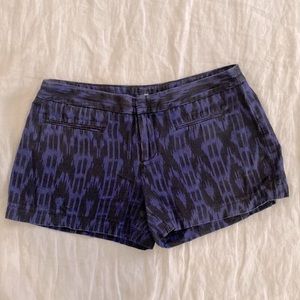 SOLD - GAP linen patterned shorts - 6